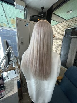 ラフ 難波店(LAFF) #黒髪#ボブルフ#ネビージュ#小顔#ワンレン