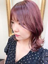 ミシェリー(misherry)&nbsp;ボブウルフココアベージュ韓国風エギョモリヨシンモリラベンダー