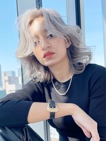 アルバム 池袋(ALBUM)&nbsp;ギャルスタイル_チェリーブラウンフェミニンロング_39314