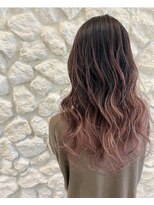 モアナ バイ ヘッドライト 二俣川店(Moana by HEADLIGHT)&nbsp;Moana グラデーションカラー＃ピンクベージュ