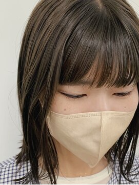 キー(kii) オリーブカラー/ブリーチなしカラー　福岡　天神　薬院　20代