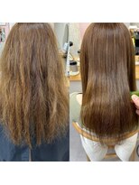 アイエン(aien) 縮毛矯正で髪質改善◎酸性ストレートで叶う自然なツヤ髪♪