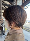 スッキリショートボブ