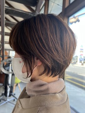 リドル ヘアー 駒生店(Riddle HAIR) スッキリショートボブ