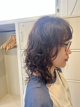 スクリバイタヒエ(SUKURI by tahie) #パーマスタイル　#ミディアムパーマ