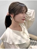 /韓国ボブ/縮毛矯正/髪質改善/レイヤーカット/前髪/学割U24/浦和