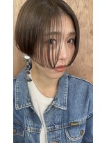 ユニ(uni)&nbsp;ハンサムショート/ショート/オリーブベージュ/20代/30代/40代