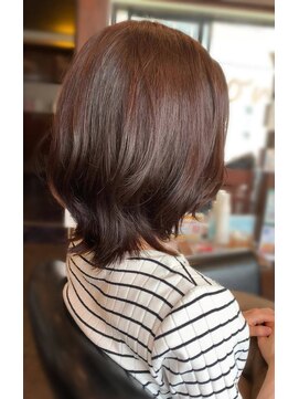 サロン ド メイド(Salon de MADE) ☆サロンドメイド茅ヶ崎☆　ツヤツヤ暖色カラー☆