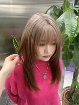 ゼスト 八王子店(ZEST) ルーツカラー デザインカラー 顔周りレイヤー 【otoha】