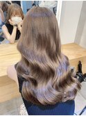 髪質改善＊ロングレイヤーグレーベージュ＊美髪【Zina船橋】