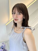 プール(POOL) 【TAISEI】結んでも可愛いカット&透明感モカグレージュ