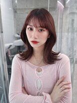 フィヴェント(Fivent)&nbsp;プチイメチェン♪チェリーレッドでこなれミディ☆