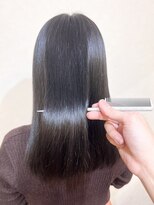 ノアドココ(noix de coco)&nbsp;■ブリーチ履歴も◎高濃度水素ケア　大人ブルーブラック