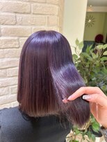 ネオリーブ チッタ 阿佐ヶ谷店(Neolive citta)&nbsp;ブリーチカラーpurple