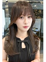 ランド ヘアー(Land Hair)&nbsp;韓国風スタイルハイレイヤー×透明感艶カラーことりベージュ