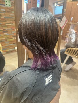 ベベ バイ モップス(be'be' by MOPS) ウルフ×バックインナーカラー