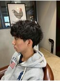シークレットメンズパーマ
