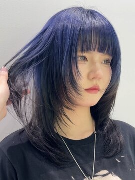 ノラジャーニー(NORA Journey) 【上田】顔周りレイヤーカットルーツカラーデザインカラー