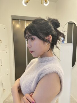 ボタン ハカタ(VOTAN hakata) 市野瀬裕奈/博多韓国ヘア/顔周りカット/ヘアセット/暗めカラー