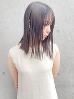 レル(lelu) 地毛風グレージュ/透明感カラー