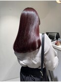 ピンクブラウンヘア