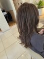 ミーサ(MYSA) 細めハイライトに暗めグレーで透明感でます！