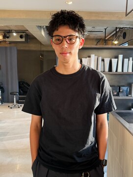 アンフェインド02(UNFEIGNED 02) MEN’S HAIR/波巻ツイストスパイラル/フェザーパーマ/伏見/栄