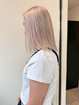 ブリックバイブレイス 千葉 千葉中央(brick by brace) 千葉駅/ケアブリーチ/ダブルカラー/ハイトーンカラー