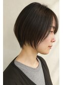 柔らか大人ショートボブ