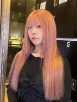 インク サカエ(inq sakae)&nbsp;ケアブリーチ/トリプルカラー/ピンクベージュ