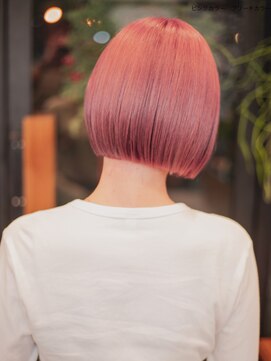 ピンクカラー/ブリーチカラー/ケアブリーチ