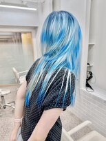 PELE原宿/ブリーチなしダブルカラー/ハイトーン/ケアブリーチ【３月上旬OPEN(予定)】&nbsp;着物ヘア/ダークアッシュ/ミディアムレイヤーカット/原宿