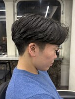 ニコ トウキョウ ロジック(nico TOKYO Logic) メンズセンターパートニュアンスパーマフェザーパーマ