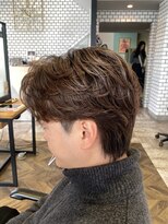 ステレオ ヘアデザイン 安城店(STEREO HAIR DESIGN)&nbsp;ナチュラルセンターパート×フェザー（1月）