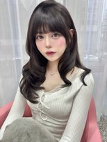 ボタン シブヤ(VOTAN SHIBUYA)&nbsp;アッシュグレー/グレージュ/韓国ヘア/渋谷/レイヤー/顔まわり