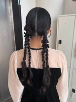 エイチ(811)&nbsp;フェイスフレーミングネオウルフくびれボブウルフパーマミニボブ