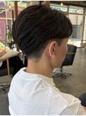 MEN’S/リバースセンターパート/ニュアンスパーマ/千葉駅