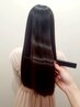 カット+艶髪ストレート+髪質改善Trで驚きの艶髪に◎(新越谷/南越谷/蒲生)