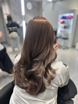 アルドーレフィエロ シンサイバシ(Ardore fiero shinsaibashi) アッシュベージュ☆ブリーチなしダブルカラー10代20代30代