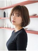 クールショート/ボブ/白髪染め/白髪ぼかし/上福岡