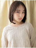 黒髪大人美人艶感ストレートハッシュカットボブ20代30代X浦和
