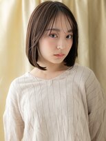 カバーヘアアンドスパ ブリス 浦和(COVER HAIR&SPA bliss) 黒髪大人美人艶感ストレートハッシュカットボブ20代30代X浦和