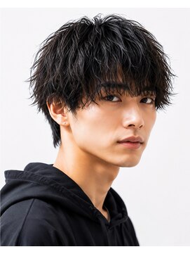 ヘアーエボリューション 王道ラフマッシュショート