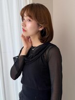 SOYON 岡崎店【ソヨン】【8月下旬オープン（予定）】&nbsp;《SOYON》ボブ シースルーバング 顔周りレイヤー