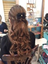 ロカット サロン(Roquat Salon)&nbsp;ロング大人ヘアアレンジ【ヘアセット　立川/立川南/袴】