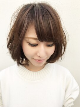 ルーファス 恵比寿 渋谷(Ruufus) しなやかカール大人ボブ【Ruufus恵比寿渋谷】