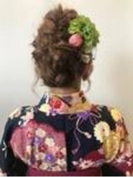 モードケイズ 尼崎店(MODE K's) 【振袖 留袖 袴 着物】成人式結婚式卒業式へアセットアレンジ