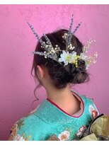 プライズ アイリス 池袋東口店(prize Iris)&nbsp;成人式着付けヘアセット/ヘアアレンジ　ｍｉｓａｋｉスタイル