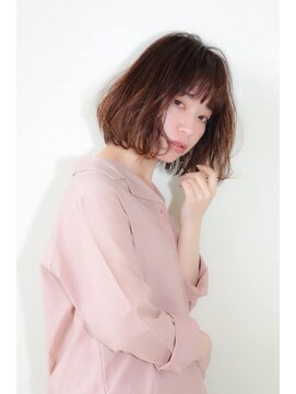 ヘアメイク シュシュ(Hair make chou chou) ウェーブボブ【chou-chou 北林夏実】