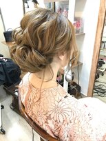 ロカット サロン(Roquat Salon) 結婚式シニヨンアレンジ【ヘアアレンジ 立川/立川南口/八王子】